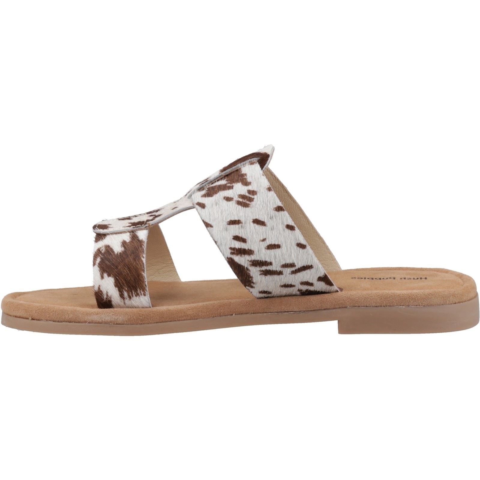 Hush Puppies Helen Slide Sandales De Vache Pour Femmes En Cuir