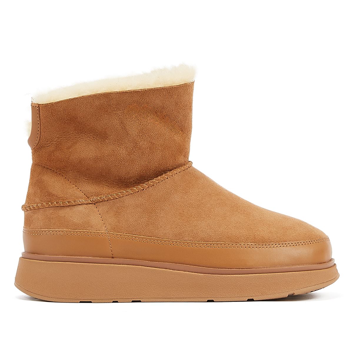 FitFlop Bottes Pour Femmes En Peau De Mouton Retournée Beige