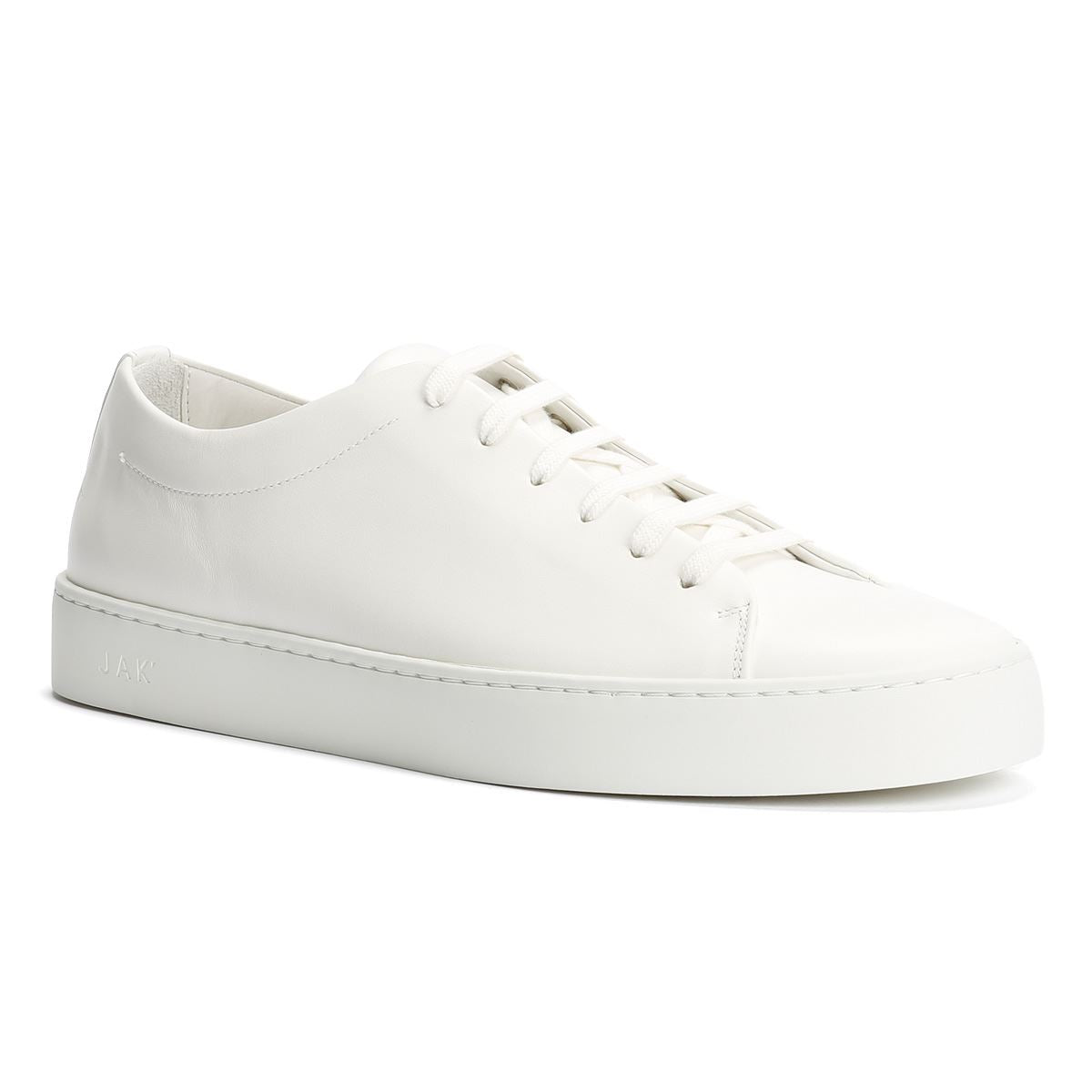 JAK Royal Baskets Blanches En Cuir Pour Hommes