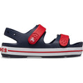 Crocs Crocband Play Sandales En Thermoplastique Bleu Marine/rouge Varsity
