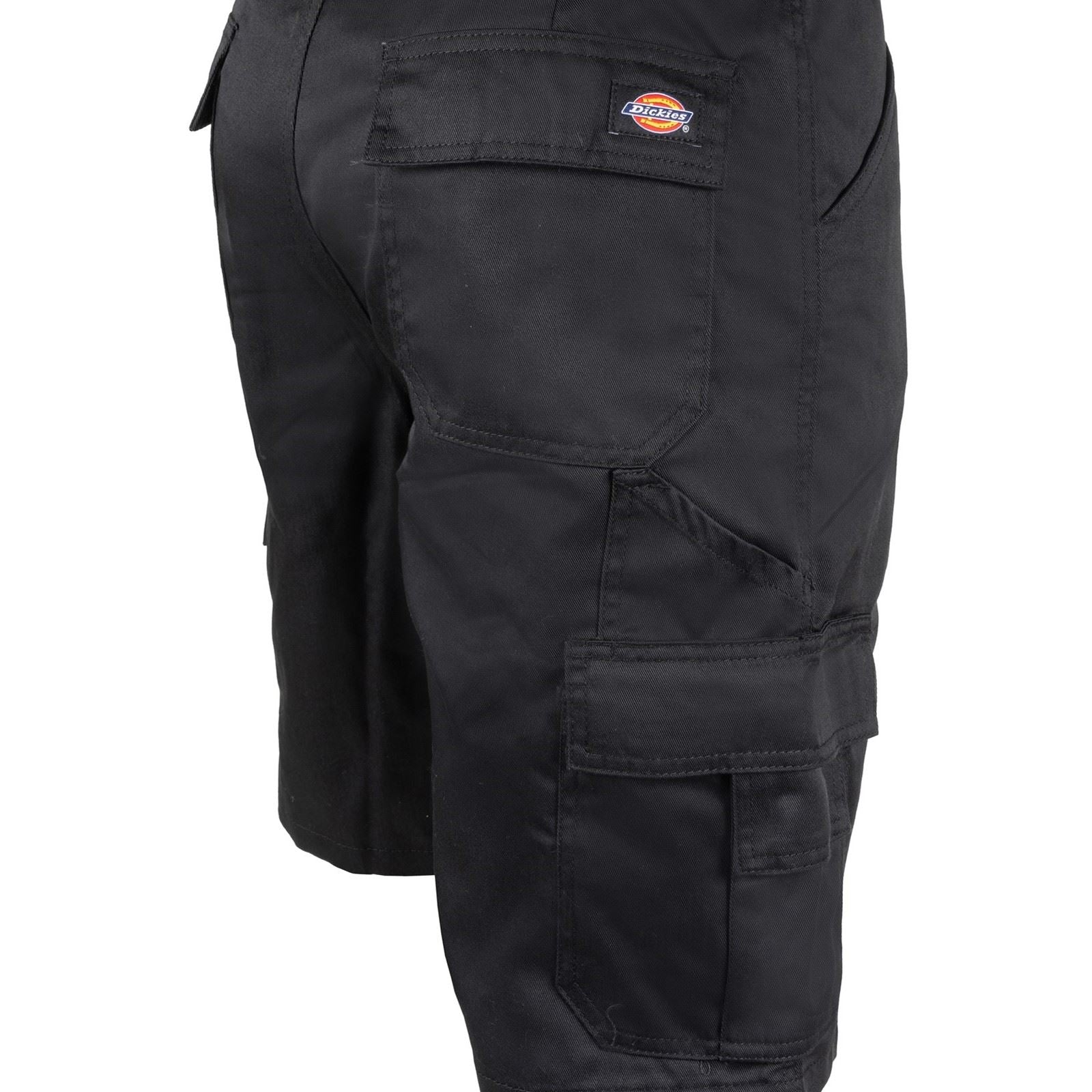 Dickies Everyday Shorts Noirs En Polyester Pour Hommes Longueur Genou