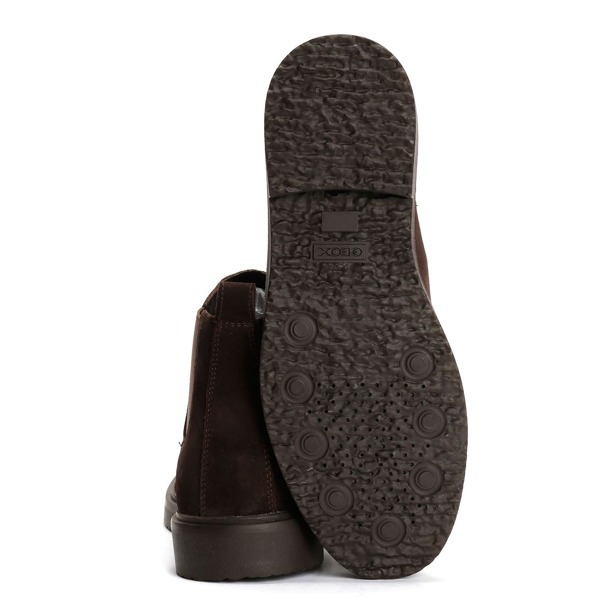 Geox Massimiano B Bottes Brunes Pour Hommes En Suède