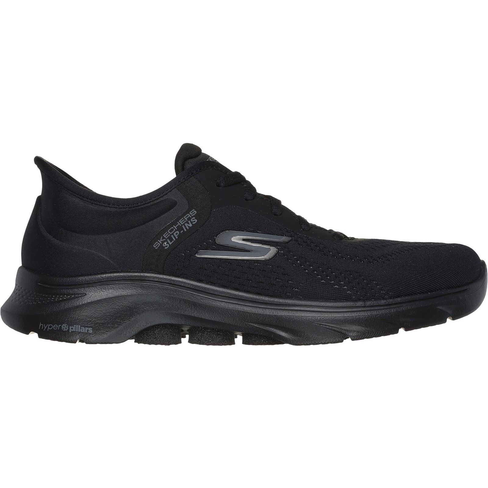 Skechers GO WALK Valin Sneakers Noires Pour Femmes En Textile