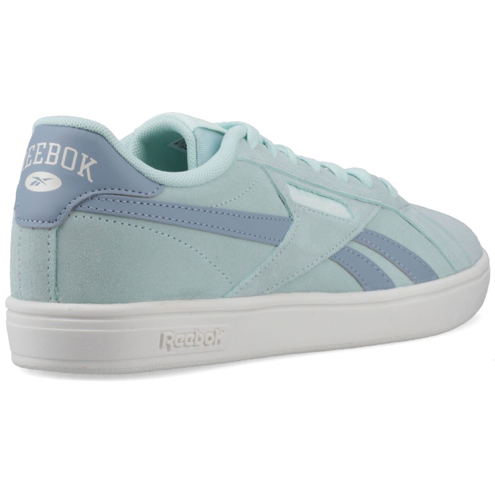 Reebok Court Retro Sneakers Textiles Pour Femme Glitchaqua/Leisureblue/Chalk