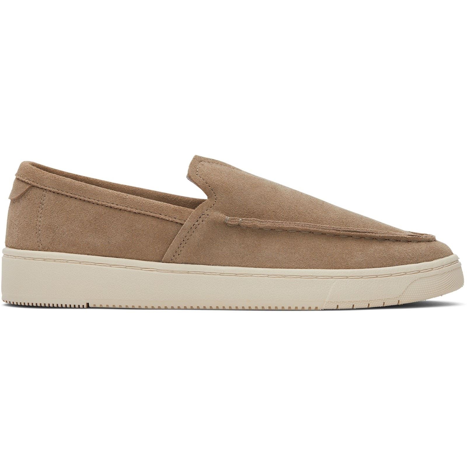 TOMS TRVL Lite Espadrilles En Cuir Pour Hommes Dune