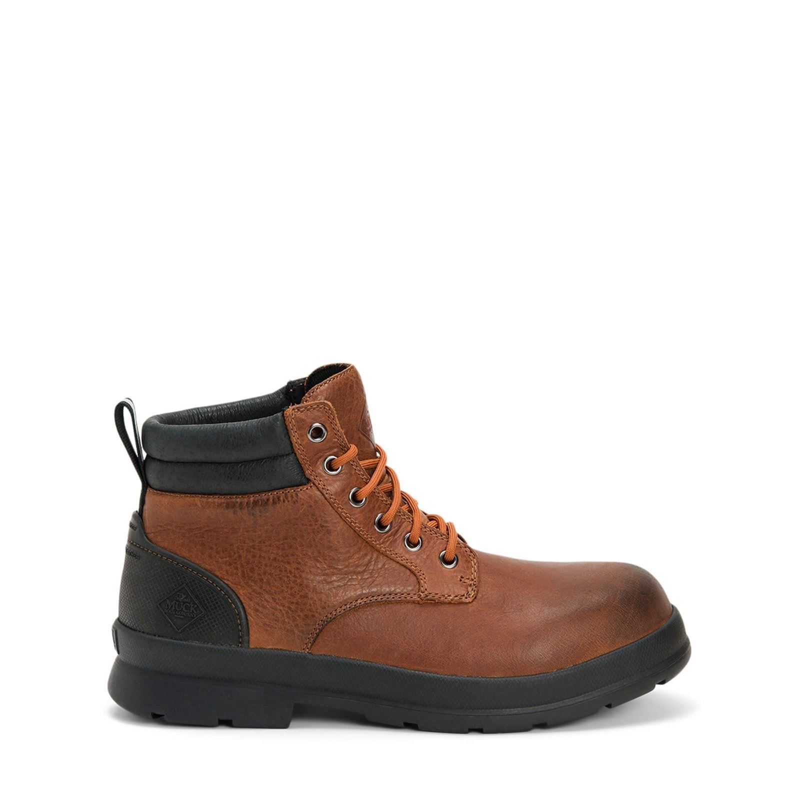 Muck Boots Chore Farm Bottes Pour Hommes En Cuir Couleur Caramel