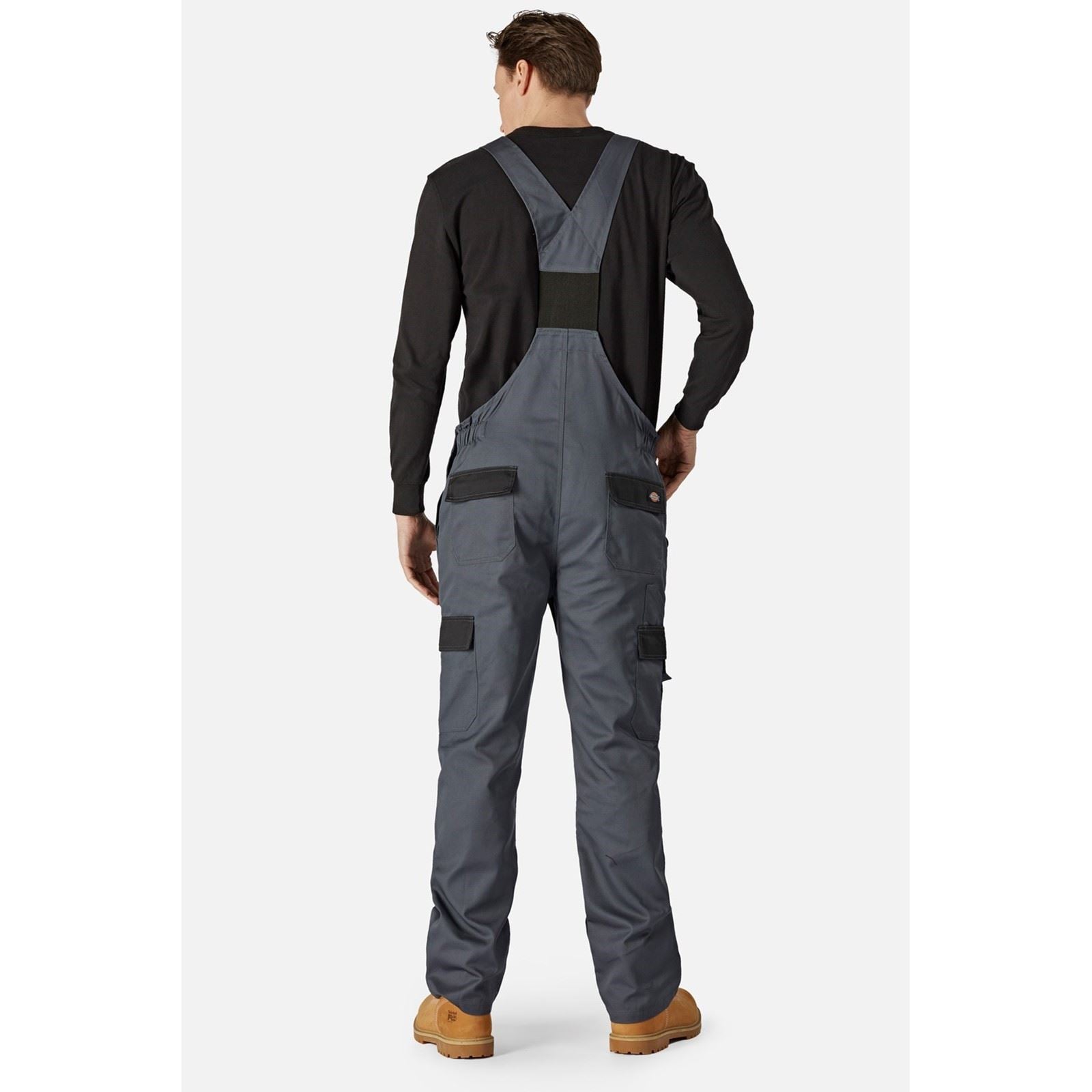 Dickies Everyday Bib and Brace Combinaison De Travail Grise En Polyester Pour Hommes