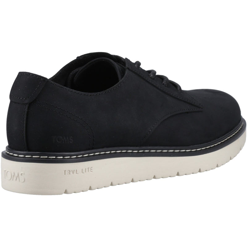 TOMS Navi TRVL LITE Chaussures Oxford En Cuir Pour Hommes Noires