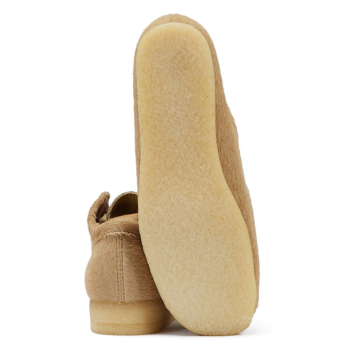Clarks Originals Chaussures À Lacets Wallabee En Cuir Pour Hommes Couleur Érable