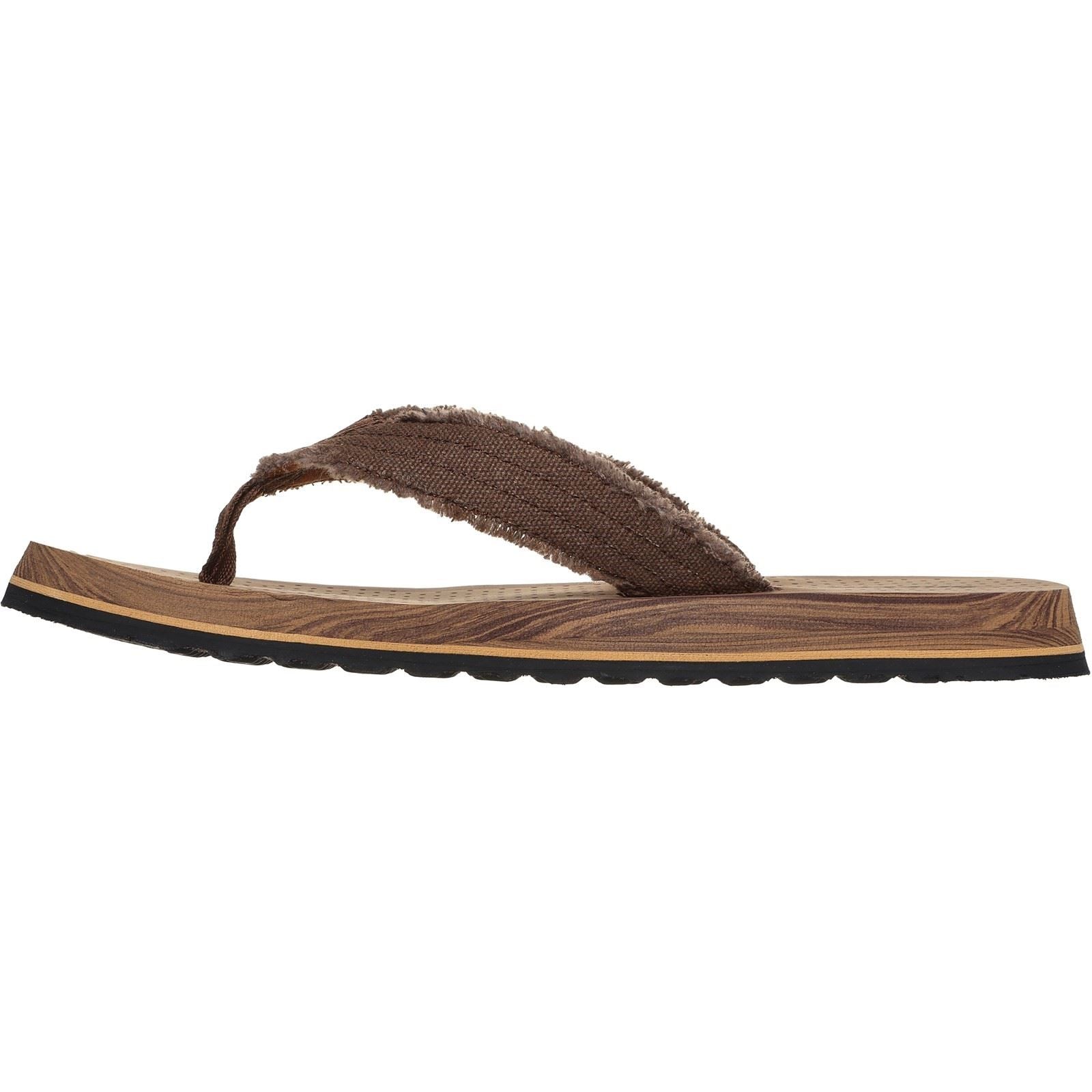 Skechers Tantric Fritz Sandales Pour Hommes En Textile Marron
