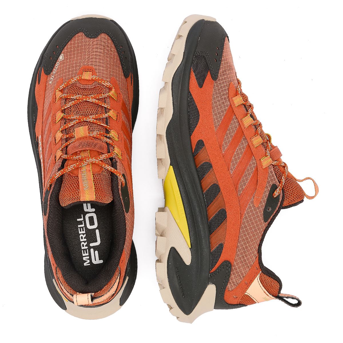 Merrell Moab Speed 2 Gore-Tex Sneakers En Argile Pour Hommes