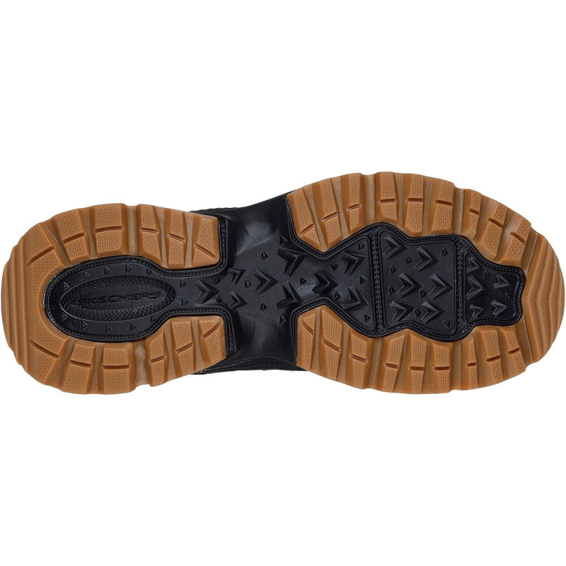 Skechers Vigor AT Bottes De Randonnée Noires Pour Homme En Cuir