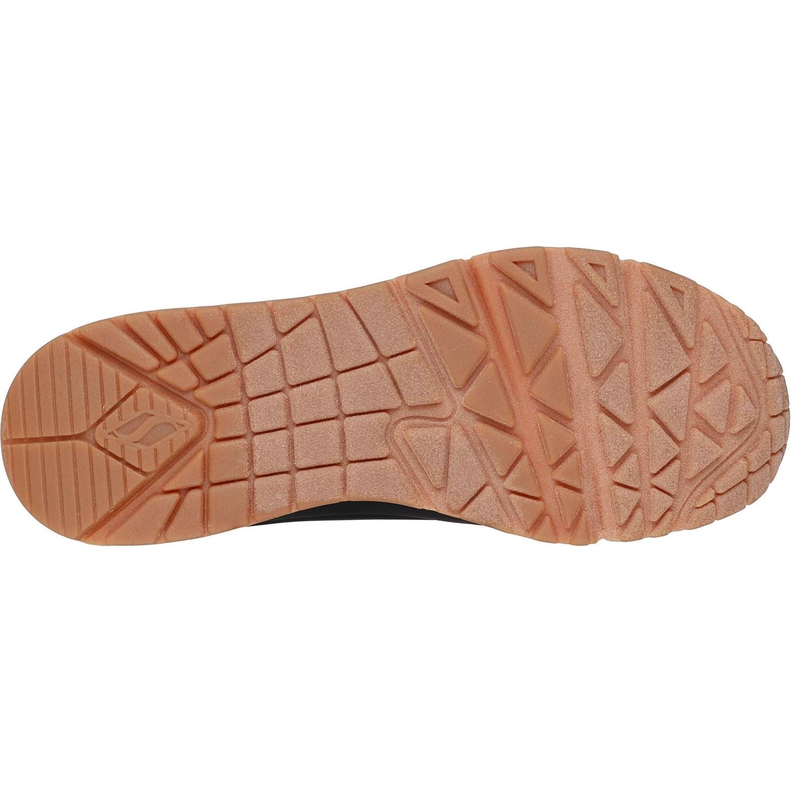 Skechers UNO - Jungle Nite Baskets Noires/Léopard En Polyuréthane Pour Femmes