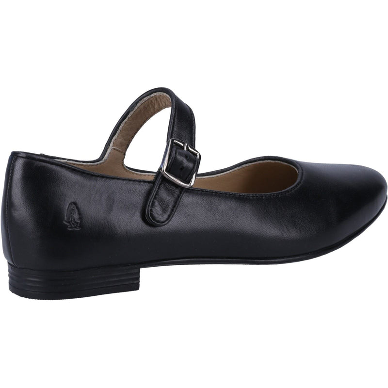 Hush Puppies Melissa Ballerines Noires Pour Femmes En Cuir Verni.
