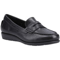 Hush Puppies Shelby Mocassins Noirs Pour Femmes En Cuir