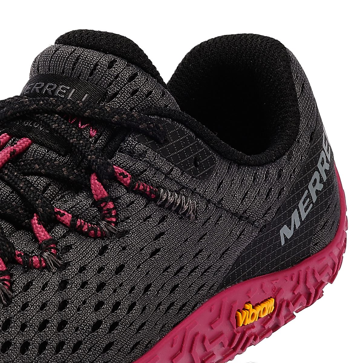 Merrell Vapor Glove 6 Sneakers Femme En Granit/Fuchsia