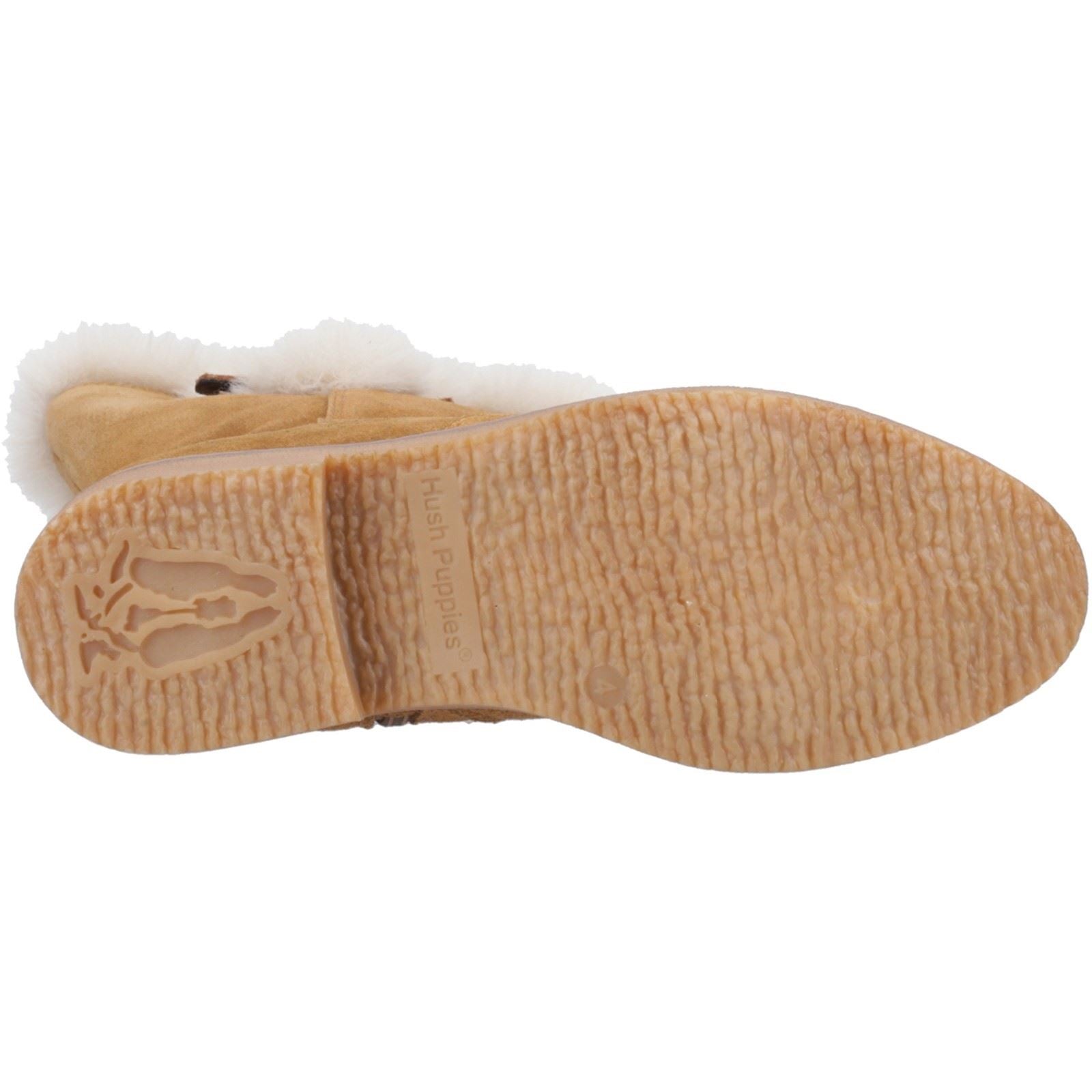 Hush Puppies Millie Bottes Brunes Pour Femmes En Suède