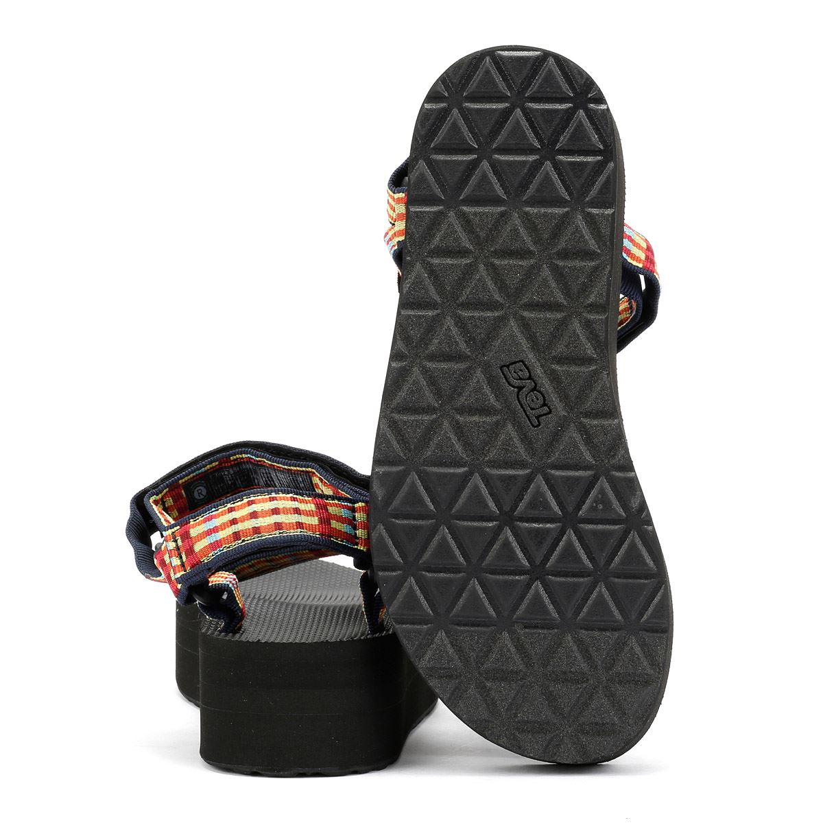 Teva Flatform Universal Sandales Jaunes Pour Femmes