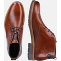 Hush Puppies Jonas Chukka Bottes En Cuir Pour Homme Marron Clair