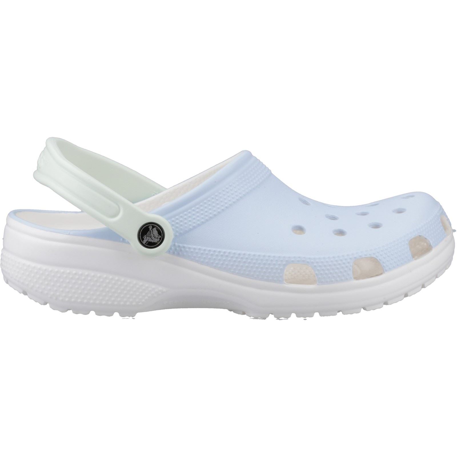 Crocs Classic Retro Sport Sabots En Eva Pour Femmes Bleu Givré