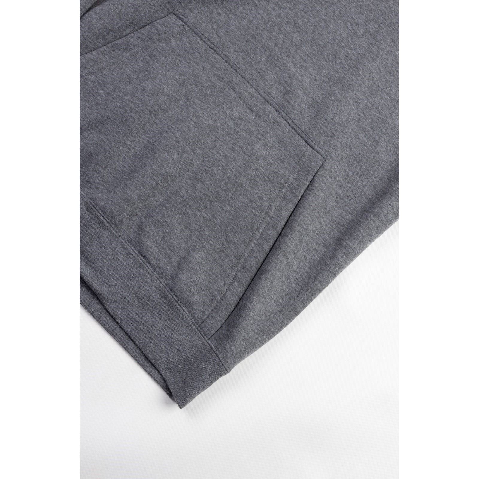 Caterpillar Essentials Sweat À Capuche Gris En Polyester Pour Homme