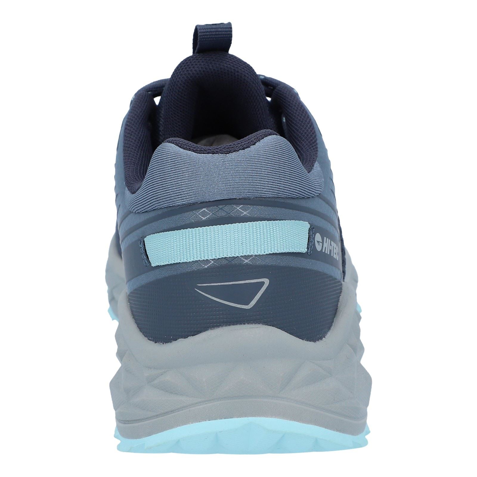 Hi-Tec Fuse Trail Low Chaussures De Sport Pour Femmes En Maille De Polyester Grisaille/flintstone