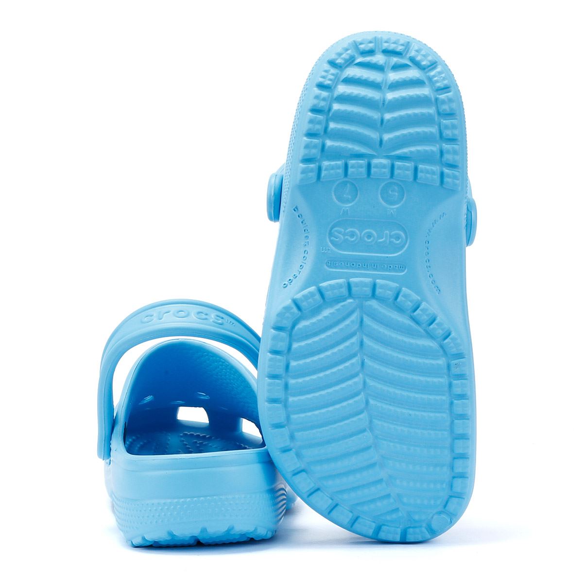 Crocs Classic Sandales Bleues Pour Femmes
