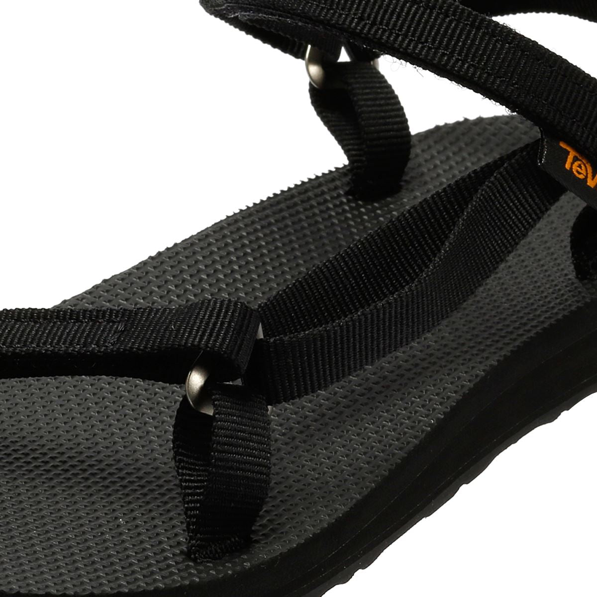 Teva Original Universal Slim Sandales Noires Pour Femmes