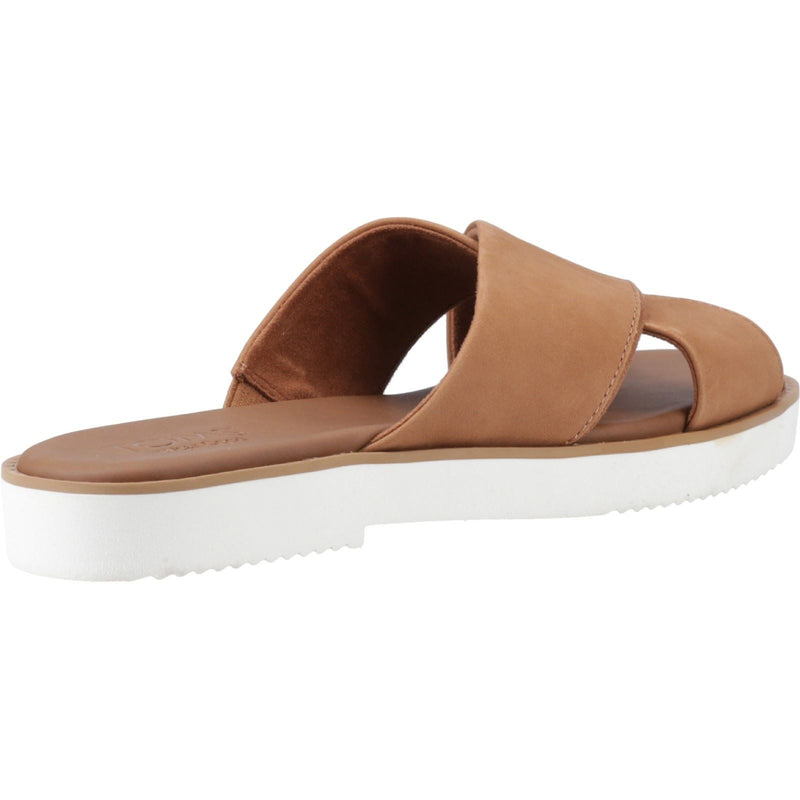 TOMS Mae Crossover Sandales Marron Pour Femmes En Cuir