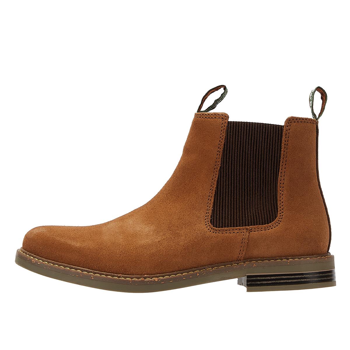 Barbour Bottes Beige En Daim Pour Homme Farsley