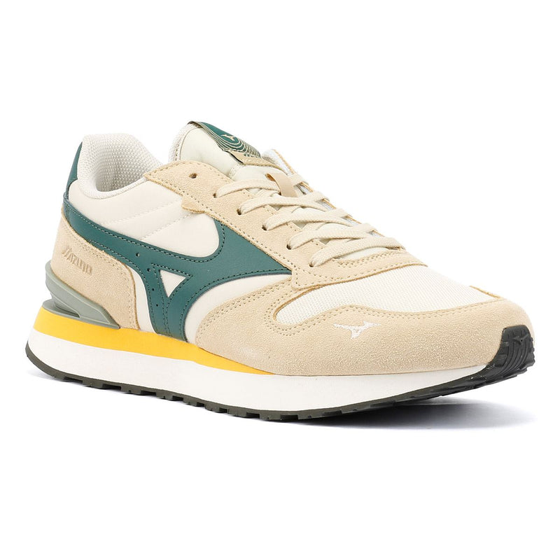 Mizuno RB87 Baskets En Daim Beige