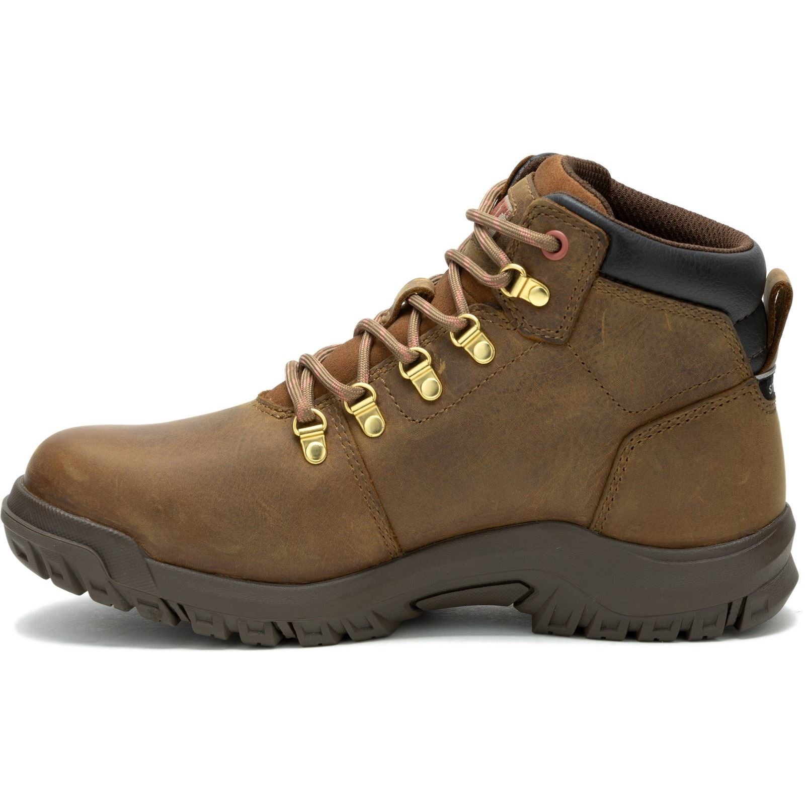 Caterpillar  Bottes De Sécurité Pyramidales Pour Femmes Mae En Cuir
