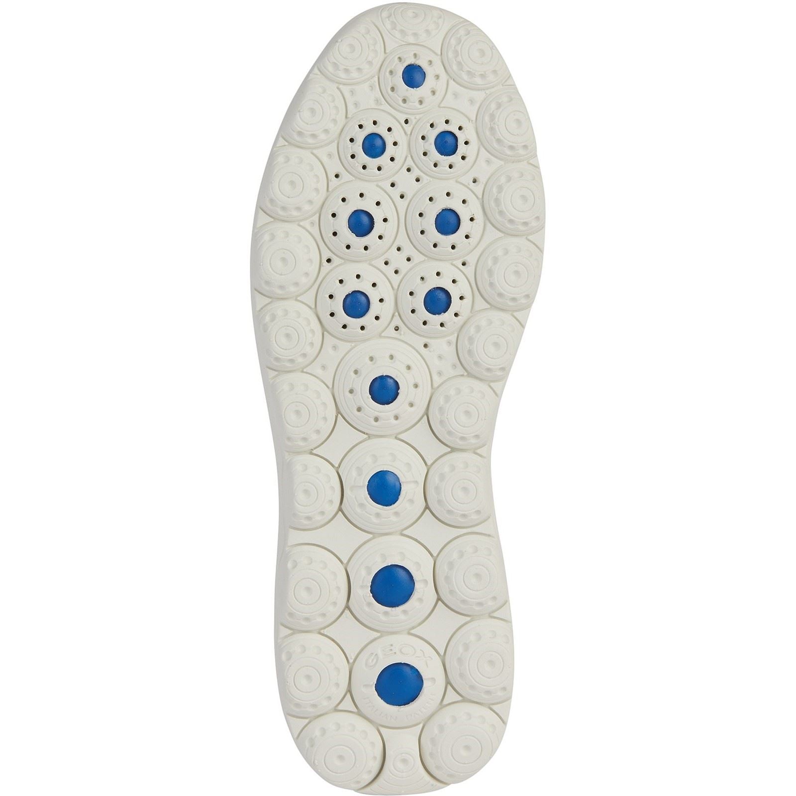 Geox D Spherica A Baskets En Cuir Pour Femmes De Couleur Rose Clair