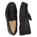 Clarks Torhill Penny en cuir pour femmes Chaussures de confort noires