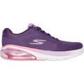 Skechers Go Walk Air 3.0 Sneakers En Textile Pour Femmes De Couleur Prune