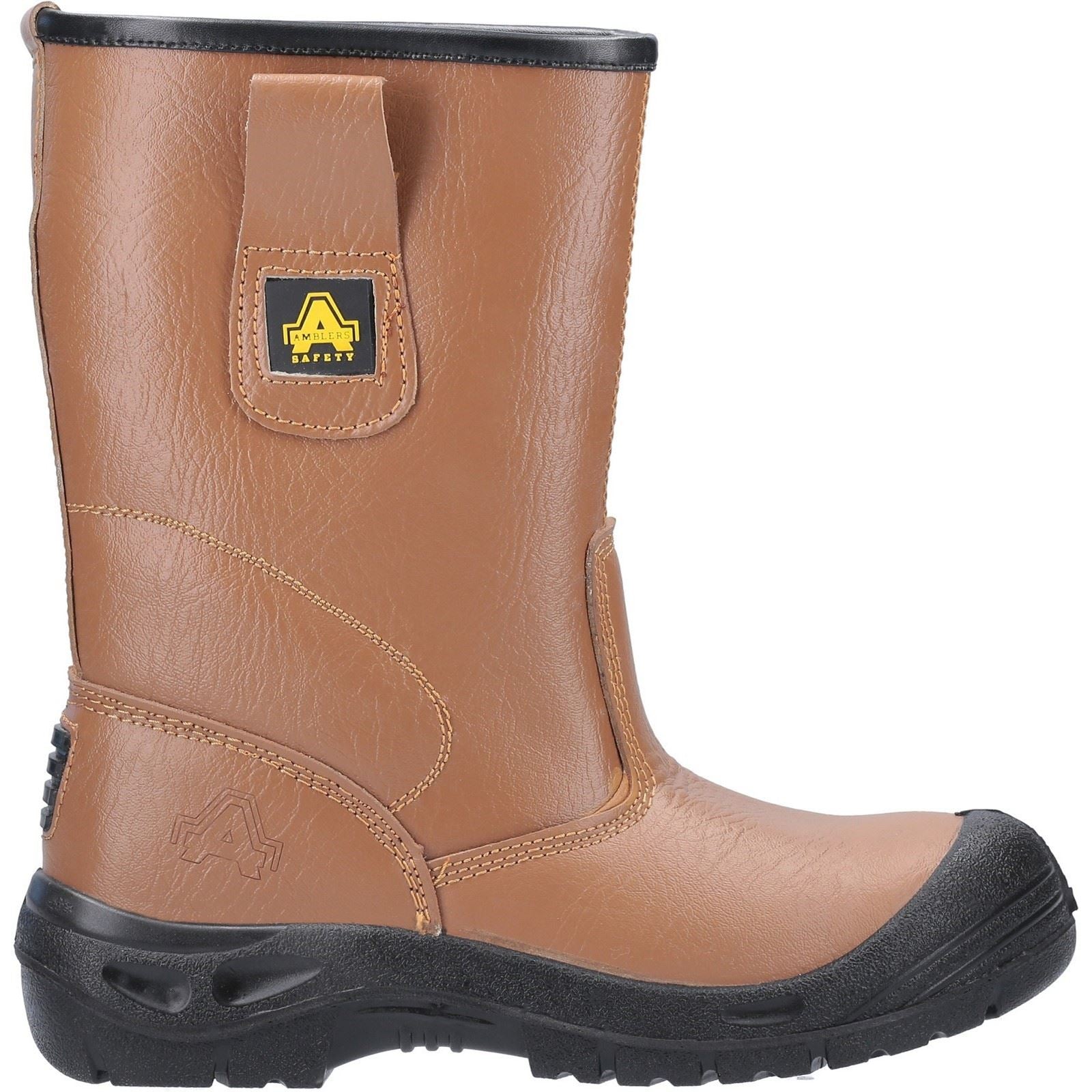 Amblers Safety  Bottes De Sécurité En Cuir Tan Fs142