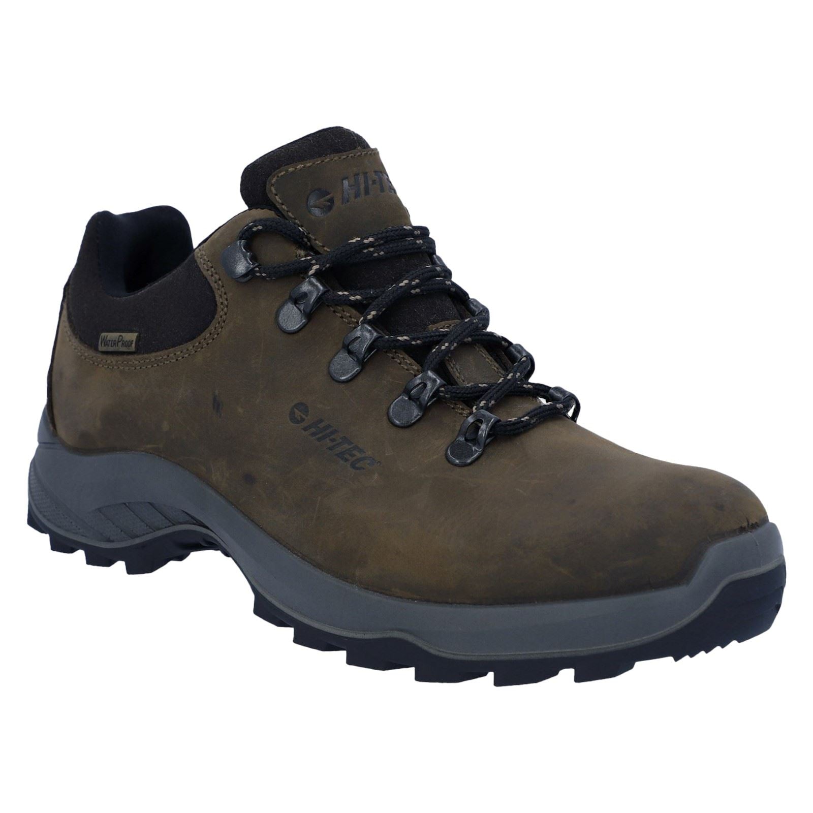 Hi-Tec Walk Lite Camino Ultra Bottes De Randonnée En Cuir Pour Femme Marron