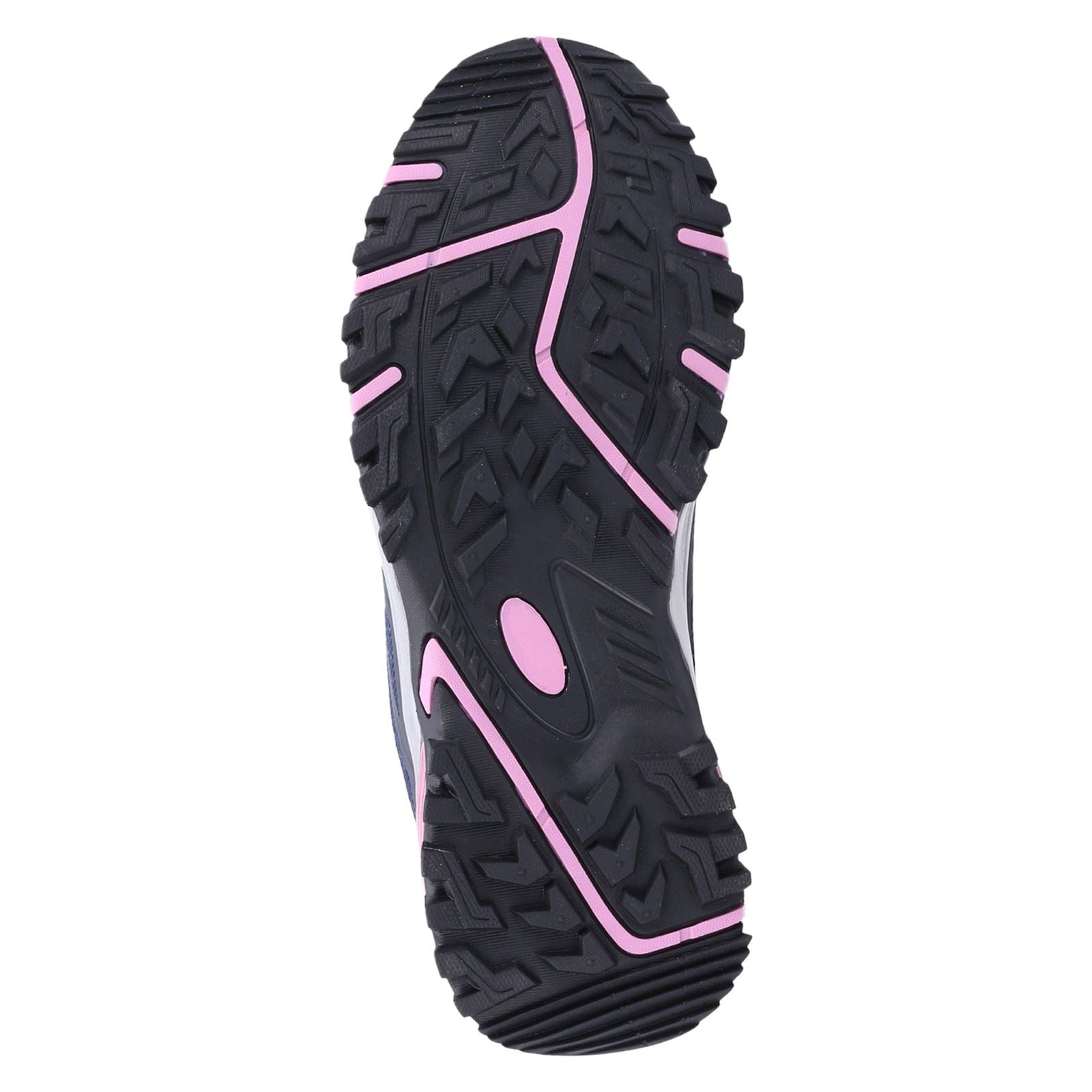 Cotswold Wychwood Low Bottes De Randonnée Pour Femmes En Plastique Recyclé Et Pu Synthétique Bleu Marine/Rose