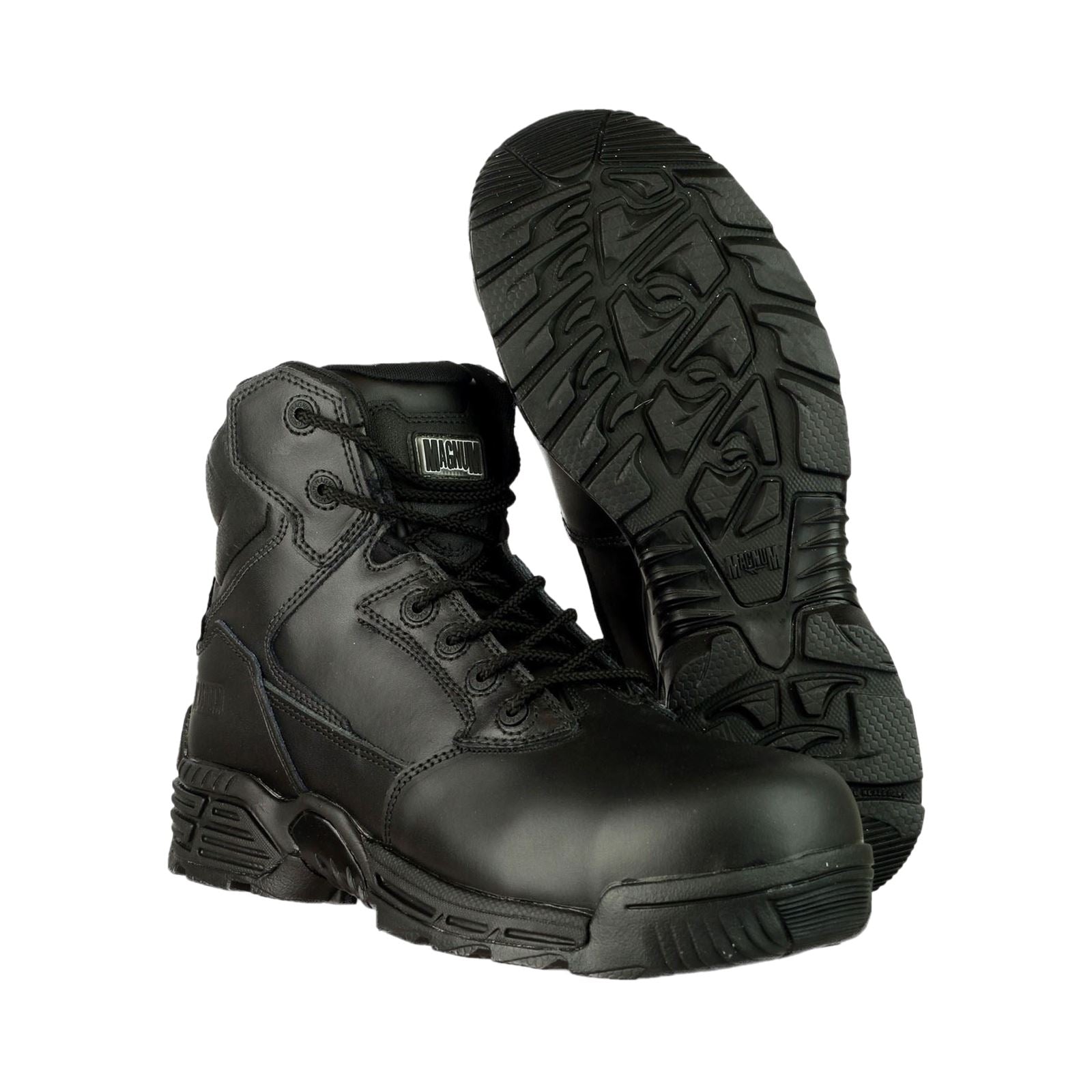 Magnum  Bottes De Sécurité En Cuir Noir Stealth Force 6.0