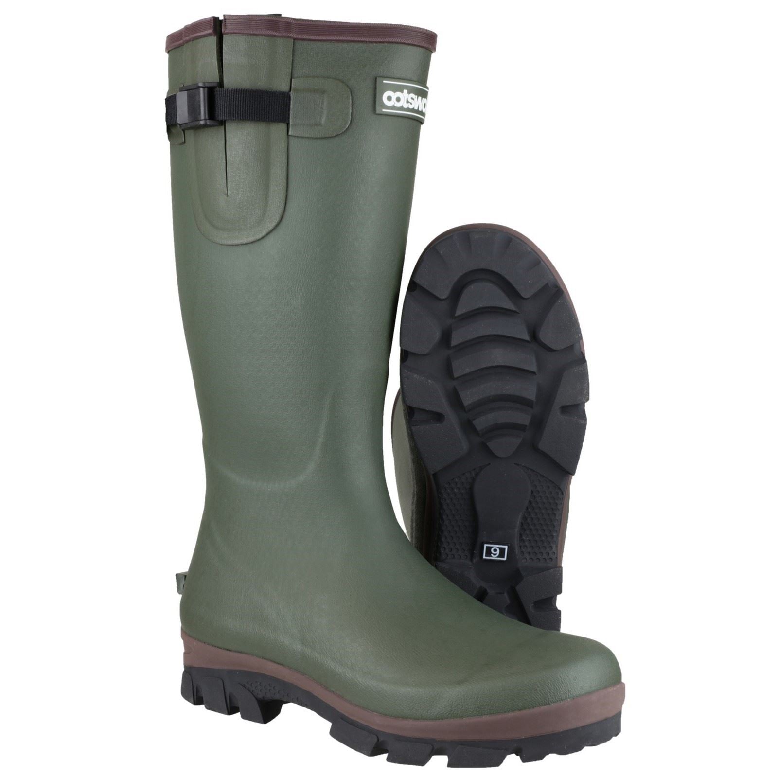Cotswold Grange Bottes En Caoutchouc Vertes