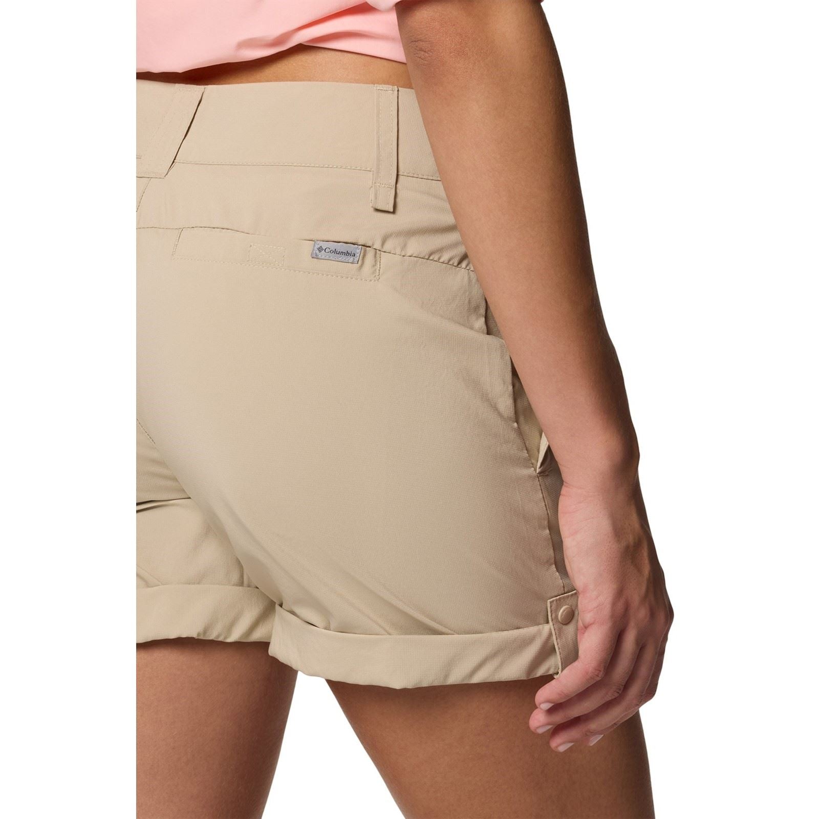 Columbia Silver Ridge Utility Short Shorts De Randonnée Pour Femmes En Polyester Marron