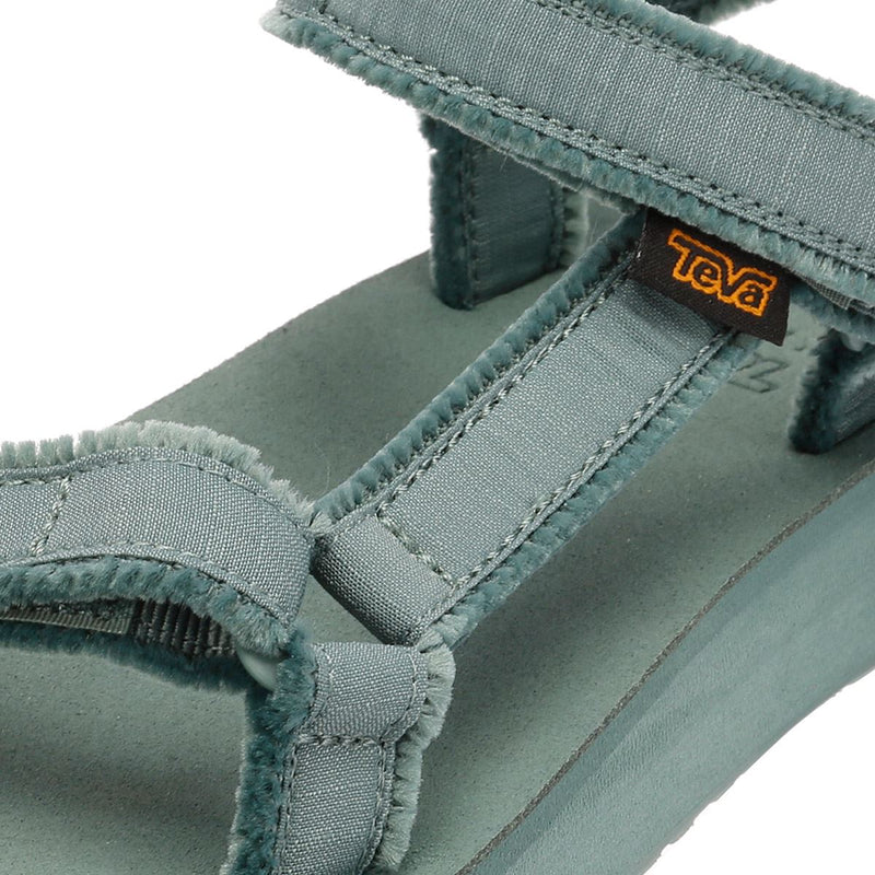 Teva Midform Universal Sandales Pour Femmes En Toile Verte