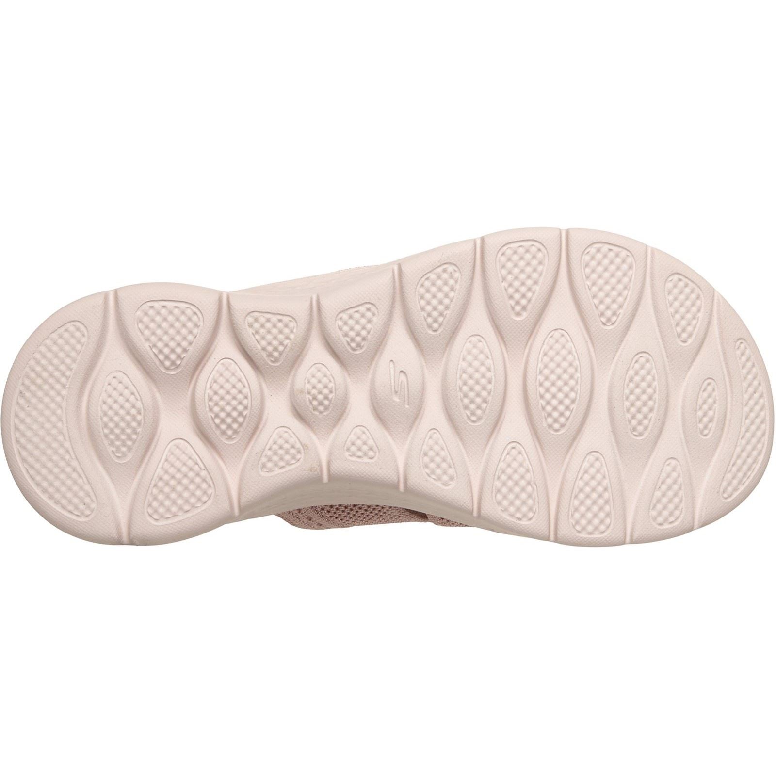 Skechers Go Walk Flex Sandales Blush En Polyester Pour Femmes