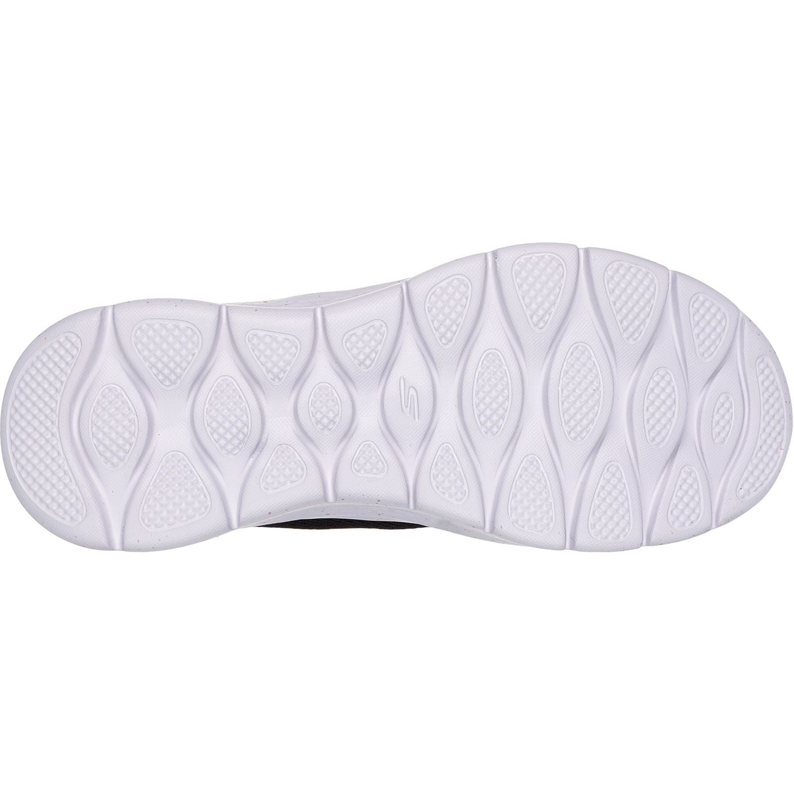 Skechers Go Walk Flex Clear Creek Baskets Pour Femmes En Textile Noir/Mauve