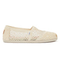 TOMS Apargata Crochet Natural Espadrilles Femmes Beige Sandal