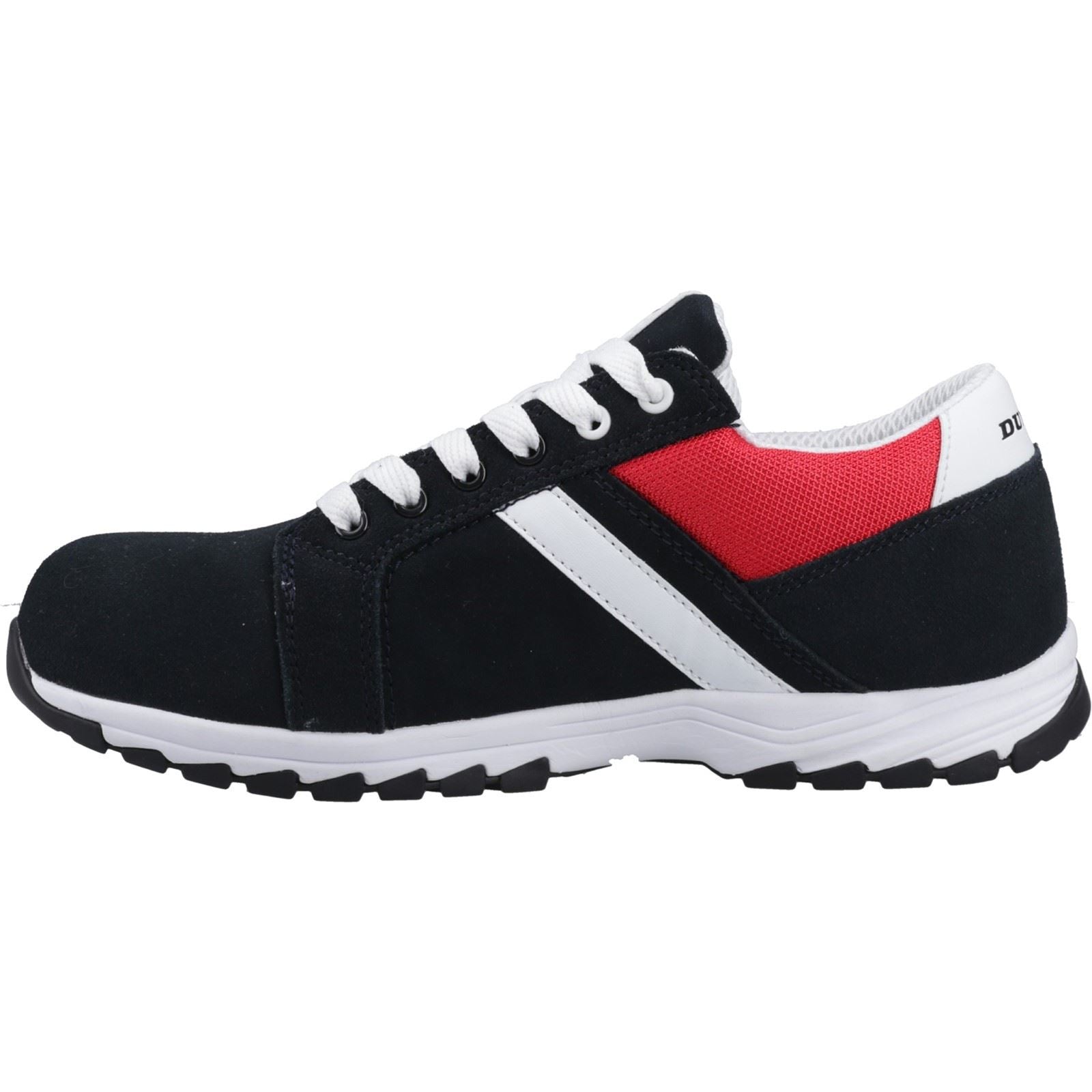 Dunlop Street Response Basket De Sécurité Pour Homme Suede Bleu Marine/Rouge/Blanc