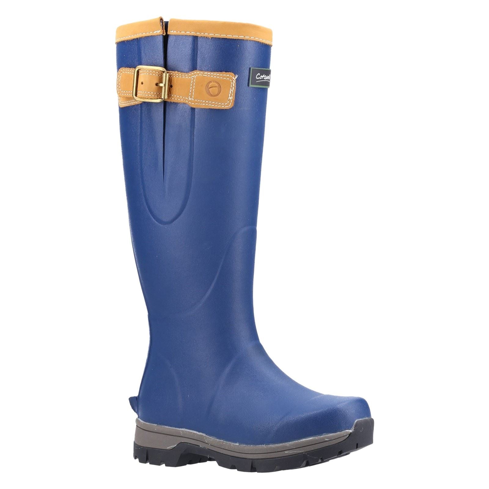 Cotswold Stratus Bottes En Caoutchouc Bleu Wellington