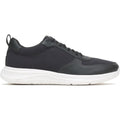 Hush Puppies Elevate Baskets Noires En Cuir Pour Hommes