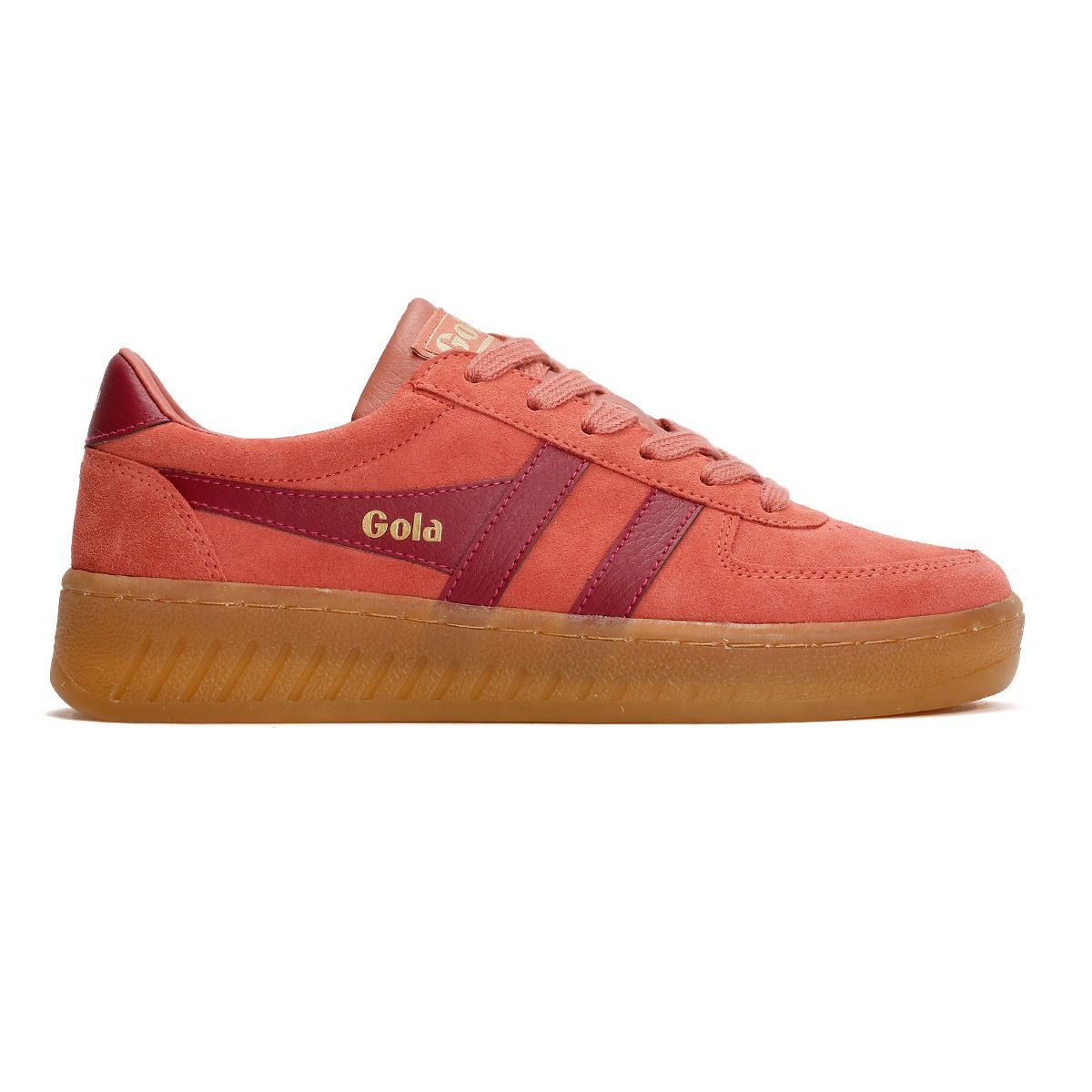 Gola Grandslam Baskets Roses Pour Femmes Suede