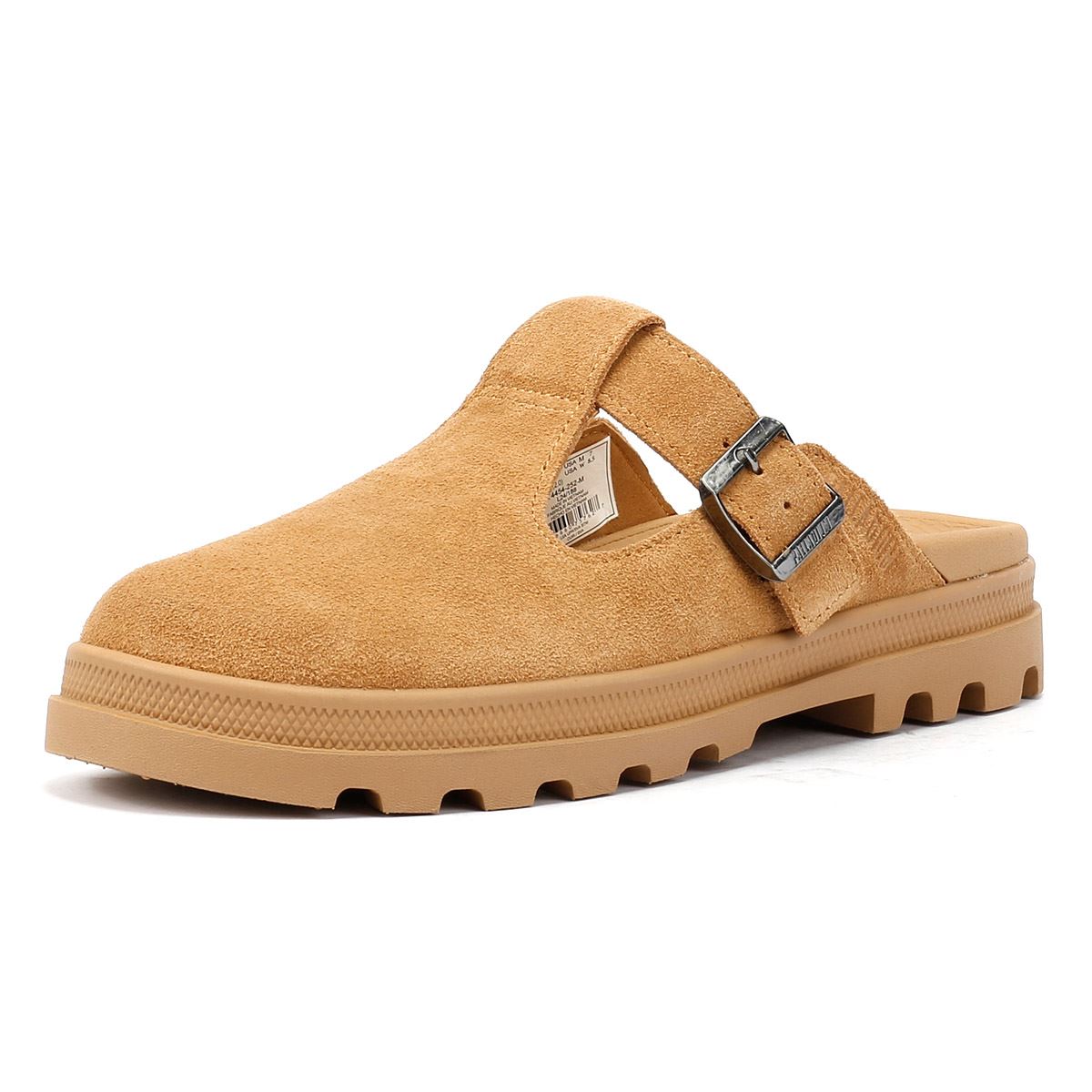 Palladium Dunelite Pyla Chaussures Confortables En Daim Marron